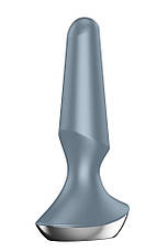 T360163 Анальний корок з функцією керування смартфоном SATISFYER PLUG-ILICIOUS 2 ICE BLUE, фото 2