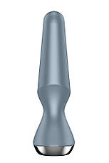 T360163 Анальний корок з функцією керування смартфоном SATISFYER PLUG-ILICIOUS 2 ICE BLUE, фото 3