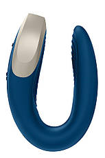 Люксовий Smart вібратор для пар Satisfyer DOUBLE LOVE BLUE, фото 3