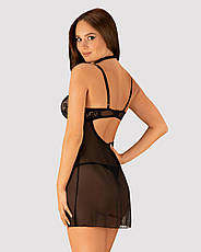 411040 Бебідол Obsessive Elizenes babydoll & thong S/M, фото 2