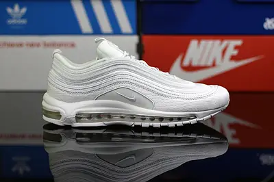 White reflective air max 97 sales