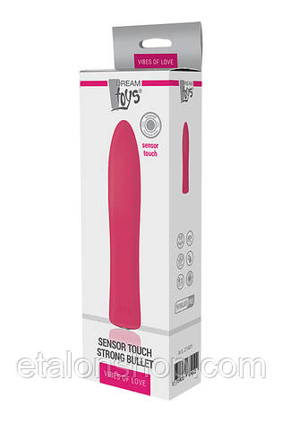 Сенсорний вібратор Dream Toys VIBES OF LOVE SENSOR TOUCH BULLET, фото 2