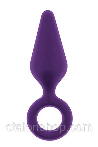 Анальна пробка Dream Toys FLIRTS PULUG MEDIUM PURPLE, фото 2