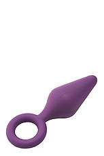 Анальна пробка Dream Toys FLIRTS PULUG MEDIUM PURPLE, фото 2