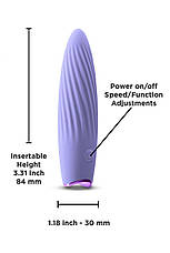 Вибропуля NS Novelties REVEL KISMET PURPLE, фото 2