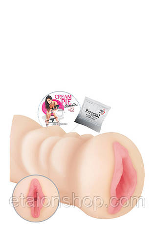 Мастурбатор вагина A&E SWEET LIPS STROKER FLESH, фото 2