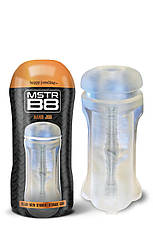 МАСТУРБАТОР АНУС В КОЛОБУ HAPPY ENDING MSTR B8 IN THE CLEAR-VIEW STROKER CUP HAND JOB, фото 2