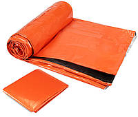 Набор спасательных спальных термомешков 213х90 см из 2х шт Оранжевый (vol-780)