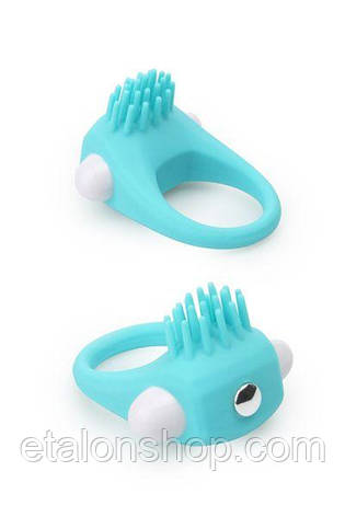 Ерекційне кільце LIT-UP SILICONE STIMU RING 5 BLUE, фото 2