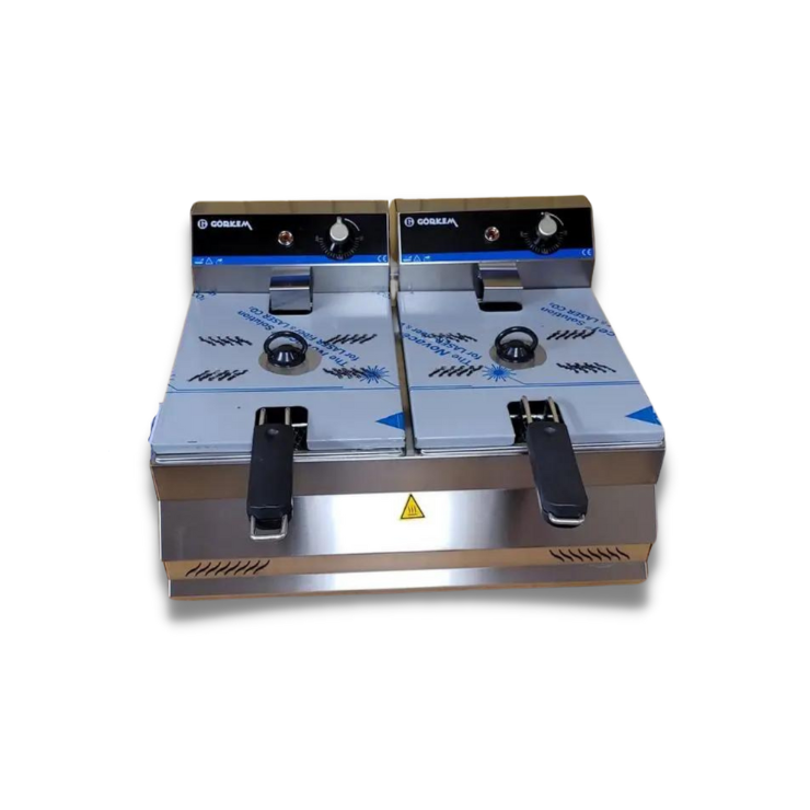 Чебуречниця, Фритюр, фритюрниця, "Görkem FE 55" 5+5 л Туреччина, фото 1