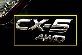 Mazda CX5 2013-2016 Емблема значок на багажник CX-5 AWD Новий Оригінал