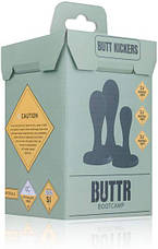 Набір анальних корків BUTTR Butt Kickers Butt Plug Training Set, фото 2