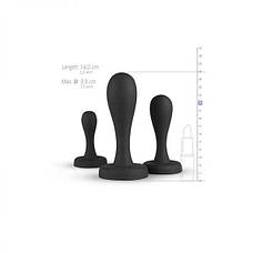 Набір анальних корків BUTTR Butt Kickers Butt Plug Training Set, фото 2