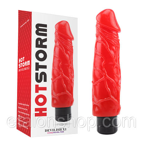 Вибратор гелевий Chisa Hotstorm Devilish X1, фото 2