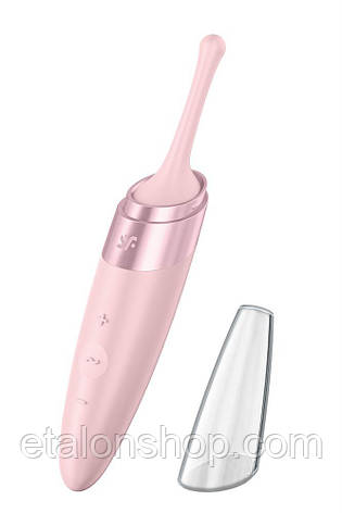 T360 183 Вібратор для цілеспрямованої стимуляції Satisfyer Twirling Delight Rose, фото 2