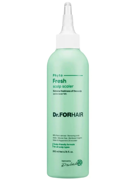Dr.FORHAIR Phyto Fresh Scalp Scaler, 200 мл - Освіжаюча маска-пілінг для очищення шкіри голови, фото 1