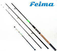 Фідерне вудилище 3.90 м Feima Force Active Feeder тест 50-150г