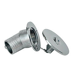 Горловина кутова неіржавка сталь 50 мм RYE 03485150