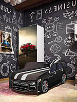Дитяче ліжко PREMIUM у вигляді авто Mercedes 180*80 см з матрацом, безкоштовна доставка