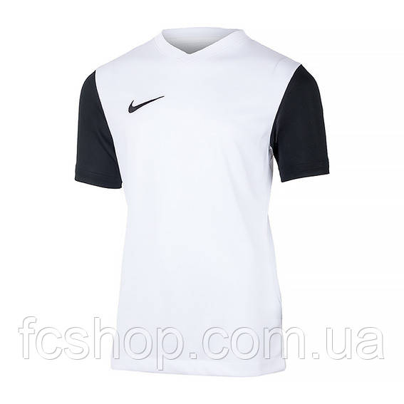 Футболка підліткова Nike Y NK DF TIEMPO PREM II JSY SS біло-чорна DH8389-100, Чорний, Розмір (EU) — 122 cm, фото 1