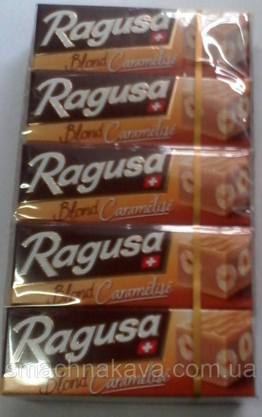 Шоколад Ragusa Blond Caramelise (5 шт. у пакованні)
