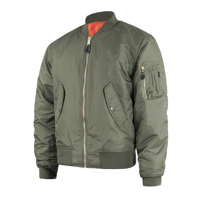 Куртка Mil-Tec ma-1 flyers basic Olive 10402001