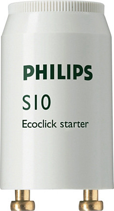 Стартер для люмінесцентних ламп TL Philips S10 4-65W, фото 1