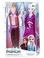 Набор кукол Холодное сердце Кукла Frozen Снежная принцесса и ее друг 2шт в коробке YF 1138 Q 96/2