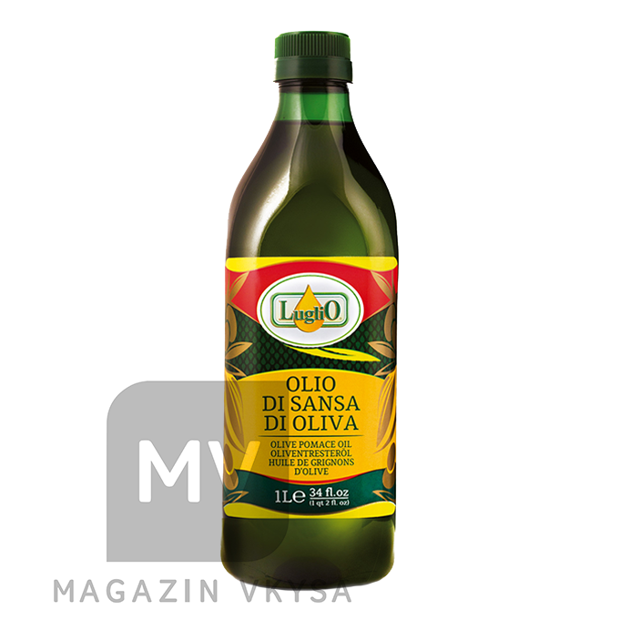 Масло оливковое «Luglio» Pomace 1L - фото 1 - id-p1681602123