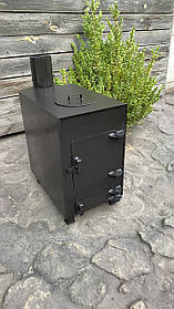 Піч-буржуйка 3мм з варильною поверхнею