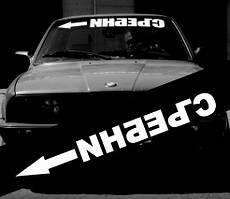 Вінілова наклейка, смуга на лобове скло — Пропусти