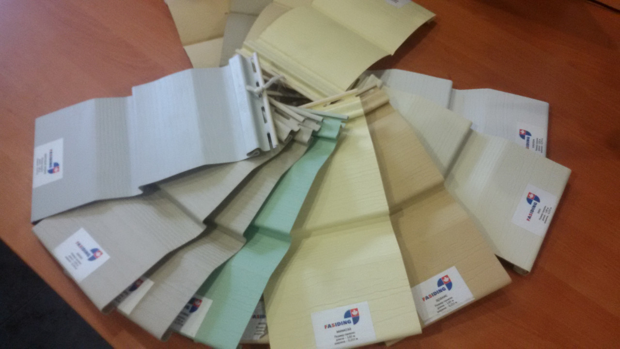 Fasiding Стандарт сайдинг, різні кольори, Одеса