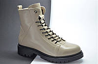 Женские модные зимние кожаные ботинки лате Corso Vito 021560020