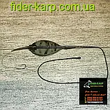 Рибальська годівниця в зборі. Короповий монтаж метод "Flat Feeder XL", вага 50 грамів, фото 6