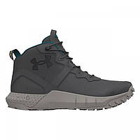 Тактические ботинки Under Armour Micro G Valsetz Trek Mid Waterproof Tactical Jet Gray / Pewter-Black Доставка