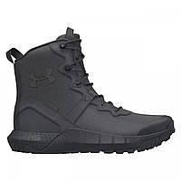 Тактические ботинки Under Armour Micro G Valsetz Leather Waterproof Tactical Black / Black / Jet Gray Доставка