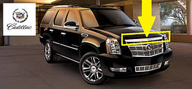 Cadillac Escalade 2007-2014 Хромова накладка хромовий молдинг на капот Новий Оригінал