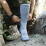 Шкарпетки водонепроникні Dexshell Terrain Walking, p-p S, сірі, фото 3