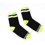 Шкарпетки водонепроникні Dexshell Pro visibility Cycling, р-р XL (47-49), з зеленою смугою, фото 4