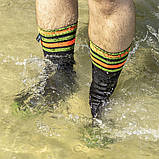 Шкарпетки водонепроникні Dexshell Ultra Dri Sports, р-р L, з помаранчевою смугою, фото 4