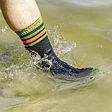 Шкарпетки водонепроникні Dexshell Ultra Dri Sports, р-р L, з помаранчевою смугою, фото 6