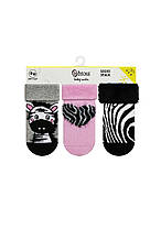 Махрові шкарпетки для новонароджених оптом TM BROSS р.6-12 міс (16-18 )