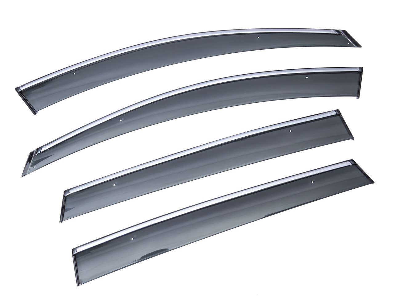 Дефлектори вікон SUN VISORS з хромом BMW X5 (E53) 1999-2006