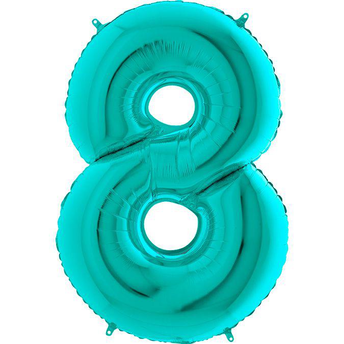 Цифра "8" фольгована