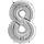 Цифра "8" фольгована, фото 4