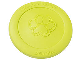 West Paw Zisc Flying Disc (Вест Пав Зиск) іграшка для собак фрізбі Великий - 22 см, Зелений