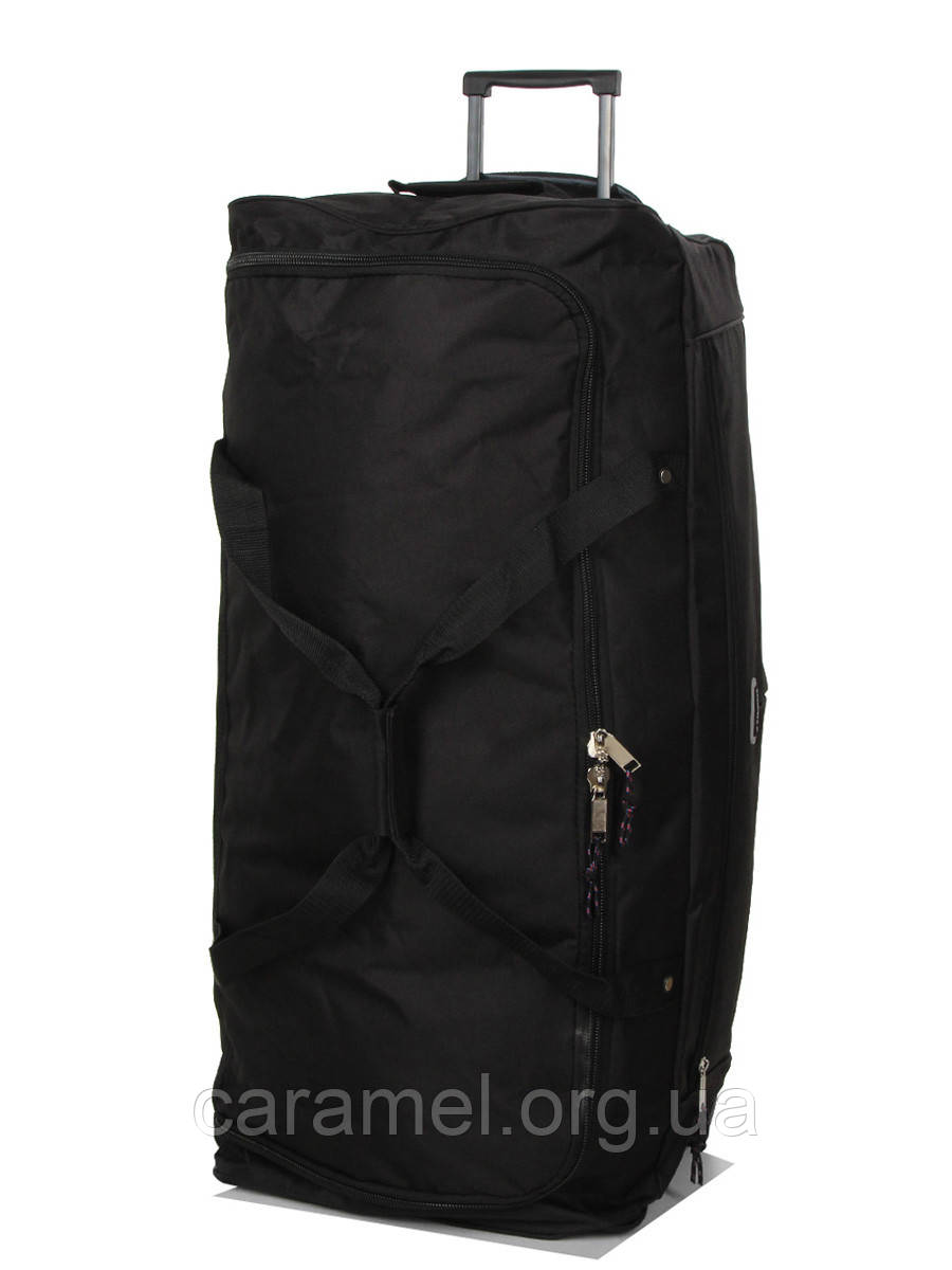 Сумка на колесах гігант XL чорна 82х36х34см/100л/2.5кг/Madisson 210-82