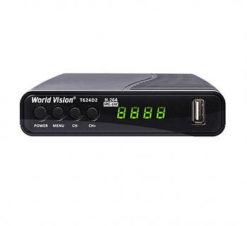 Тюнер DVB-T2 WorldVision T624D2