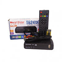 Тюнер DVB-T2 WorldVision T624D2, фото 3