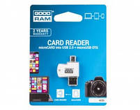 Кардрідер Goodram (AO20-MW01R11) Micro - USB AF - MicroSD, фото 3
